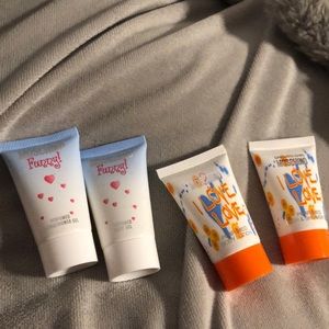 Moschino body gel and lotion funny and love